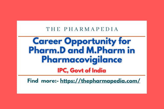 IPC, Pharmacovigilance, The Pharmapedia