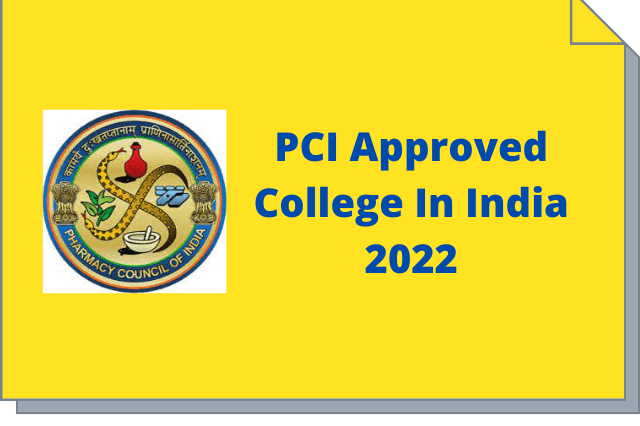 PCI, Pharmacy Council of India, Approved Colleges, Pharmapedia, The Pharmapedia, India