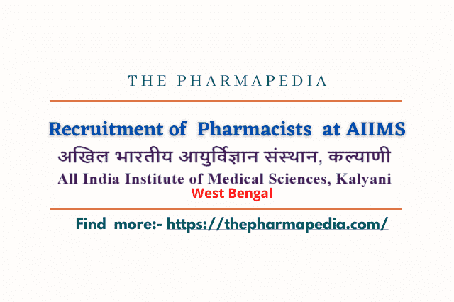 AIIMS, WP, PHARMACIST, PHARMAPEDIA