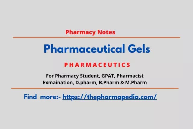 GELS, PHARMACY NOTES