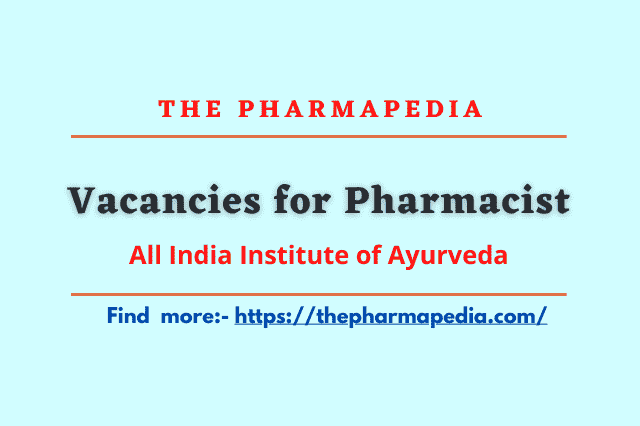 Pharmacist, AIIA