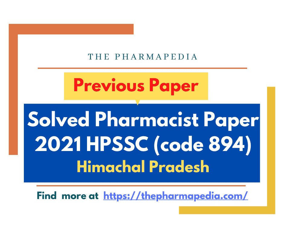 Pharmacist, HPSSC, Himachal Pradesh, HP,